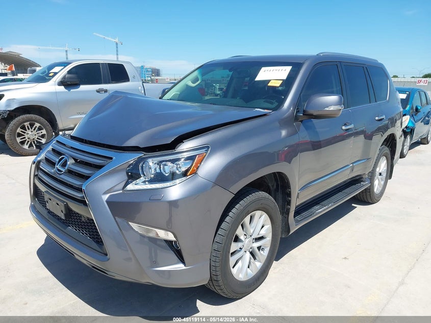 2019 Lexus Gx VIN JTJBM7FX4K5237359 IAAI salvage auction — RIGHT FRONT, Original (Texas), sold $16,800 on 2026-07-29 (photo 2)