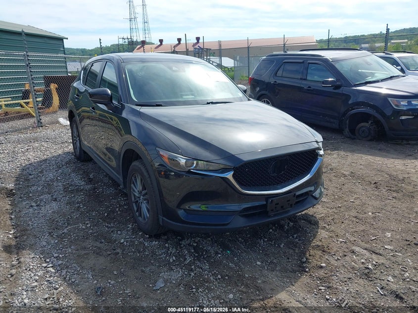 2017 Mazda Cx-5 VIN JM3KFBCL8H0120592 IAAI salvage auction — LEFT FRONT, Salvage Title, sold $3,450 on 2026-08-02 (photo 1)