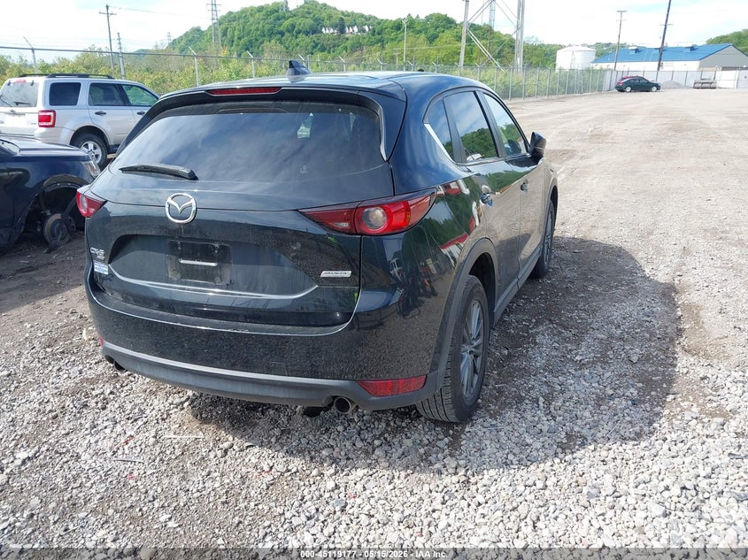2017 Mazda Cx-5 VIN JM3KFBCL8H0120592 IAAI salvage auction — LEFT FRONT, Salvage Title, sold $3,450 on 2026-08-02 (photo 4)