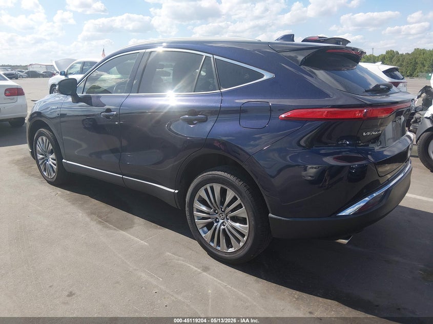 2021 Toyota Venza VIN JTEAAAAH9MJ063010 IAAI salvage auction — RIGHT FRONT, Salvage (North Carolina), sold $11,400 on 2026-07-08 (photo 3)