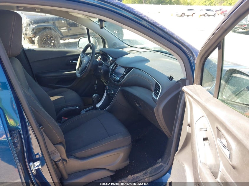 2020 Chevrolet Trax VIN KL7CJPSBXLB334608 IAAI salvage auction — FRONT END, Salvage (Indiana), sold $1,300 on 2026-07-23 (photo 5)
