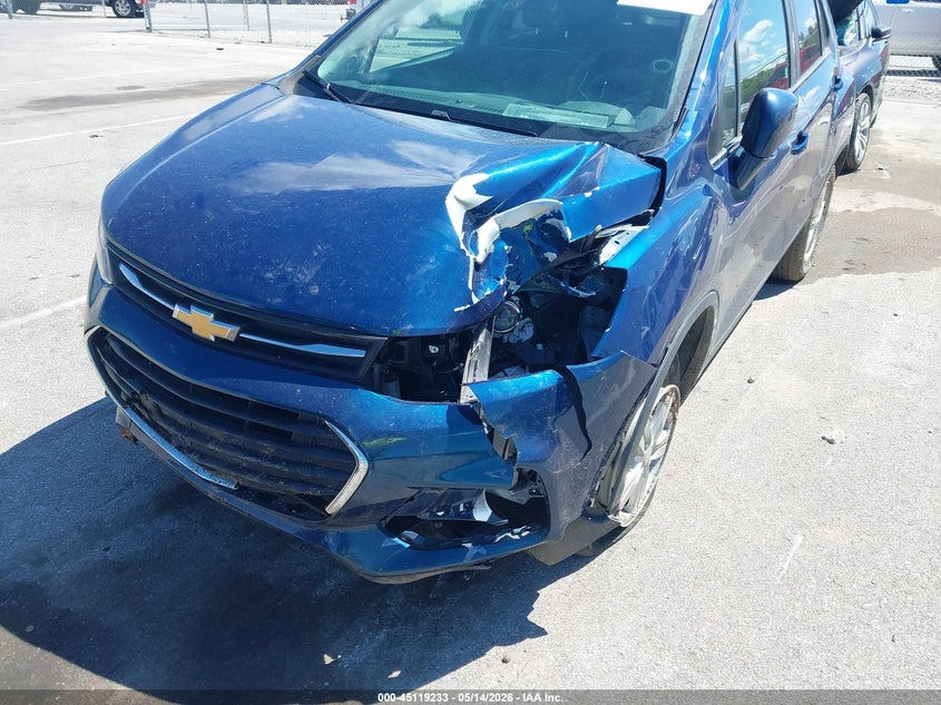 2020 Chevrolet Trax VIN KL7CJPSBXLB334608 IAAI salvage auction — FRONT END, Salvage (Indiana), sold $1,300 on 2026-07-23 (photo 6)