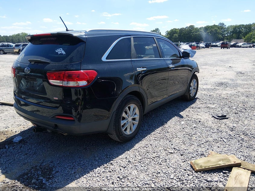 2016 Kia Sorento VIN 5XYPG4A35GG147378 IAAI salvage auction — FRONT END, Salvage (South Carolina), sold $900 on 2026-07-28 (photo 4)