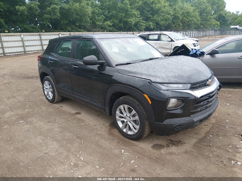 2021 Chevrolet Trailblazer VIN KL79MMS26MB010542 IAAI salvage auction — LEFT FRONT, Salvage (Tennessee), sold $3,075 on 2026-07-08 (photo 1)