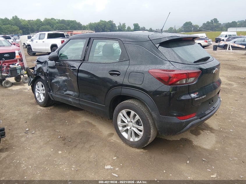 2021 Chevrolet Trailblazer VIN KL79MMS26MB010542 IAAI salvage auction — LEFT FRONT, Salvage (Tennessee), sold $3,075 on 2026-07-08 (photo 3)