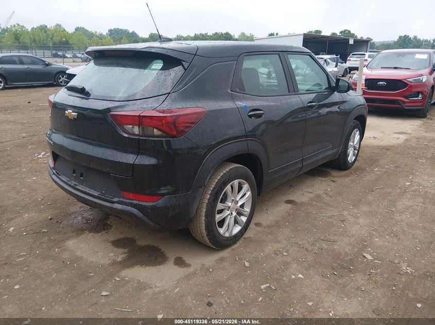 2021 Chevrolet Trailblazer VIN KL79MMS26MB010542 IAAI salvage auction — LEFT FRONT, Salvage (Tennessee), sold $3,075 on 2026-07-08 (photo 4)