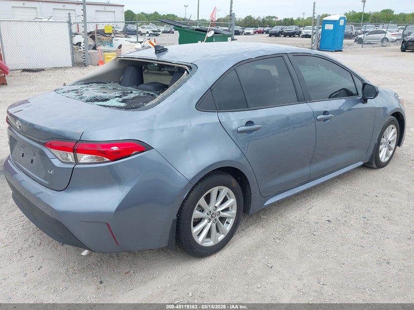 2024 Toyota Corolla VIN 5YFB4MDE4RP222845 IAAI salvage auction — HAIL, Salvage (Illinois), sold $6,425 on 2026-07-28 (photo 4)