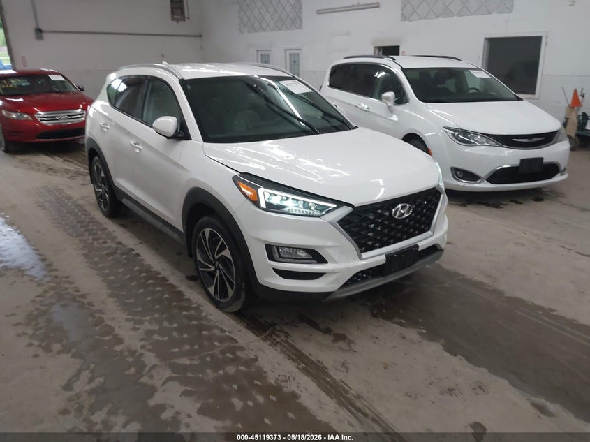 2021 Hyundai Tucson VIN KM8J3CAL9MU286026 IAAI salvage auction — HAIL, Salvage (Iowa), sold $25 on 2026-07-27 (photo 1)