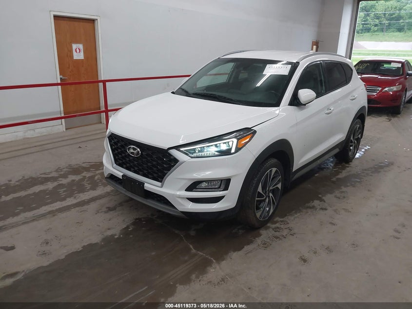 2021 Hyundai Tucson VIN KM8J3CAL9MU286026 IAAI salvage auction — HAIL, Salvage (Iowa), sold $25 on 2026-07-27 (photo 2)