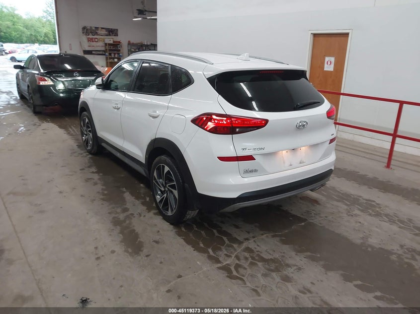 2021 Hyundai Tucson VIN KM8J3CAL9MU286026 IAAI salvage auction — HAIL, Salvage (Iowa), sold $25 on 2026-07-27 (photo 3)