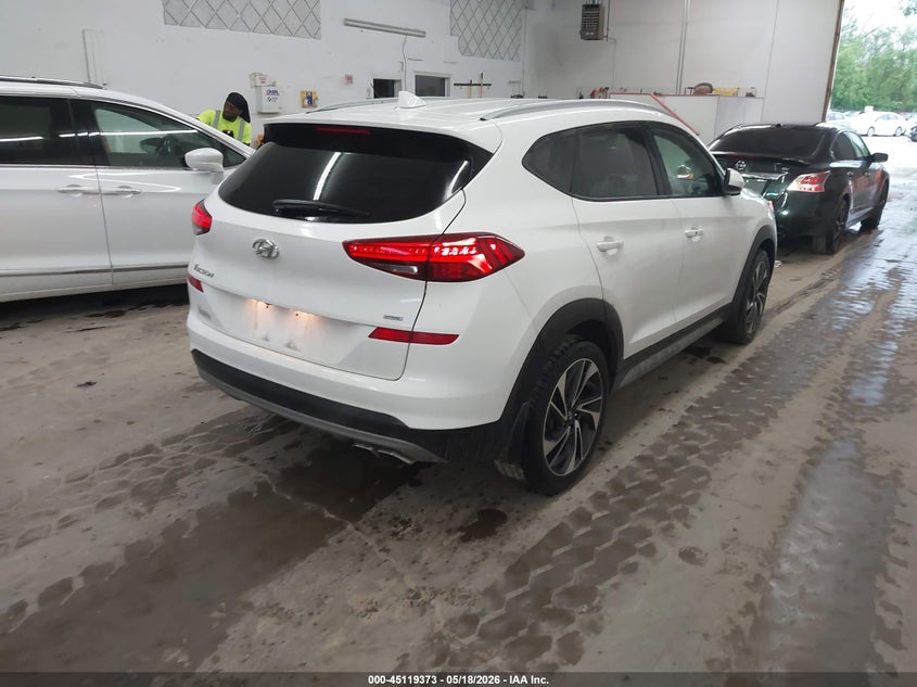 2021 Hyundai Tucson VIN KM8J3CAL9MU286026 IAAI salvage auction — HAIL, Salvage (Iowa), sold $25 on 2026-07-27 (photo 4)