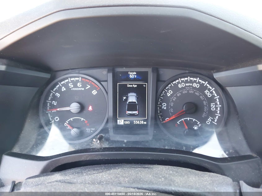 2021 Toyota Tacoma VIN 5TFCZ5ANXMX281103 IAAI salvage auction — FRONT & REAR, Salvage (Virginia), sold $15,200 on 2026-07-27 (photo 7)