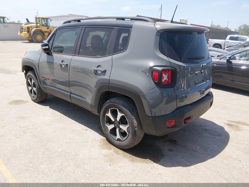2022 Jeep Renegade VIN ZACNJDC13NPN80597 IAAI salvage auction — FRONT END, Original (Texas), sold $5,700 on 2026-08-12 (photo 3)