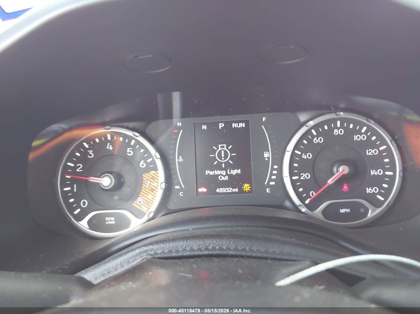 2020 Jeep Renegade VIN ZACNJAAB4LPL72476 IAAI salvage auction — FRONT END, Original (Texas), sold $3,600 on 2026-07-15 (photo 7)