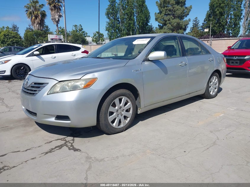 2007 Toyota Camry hybrid VIN JTNBB46K073029490 IAAI salvage auction — NORMAL WEAR, Clear - Dealer Only (California), sold $1,000 on 2026-07-29 (photo 2)