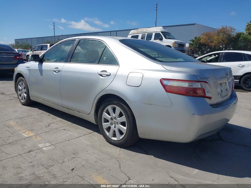 2007 Toyota Camry hybrid VIN JTNBB46K073029490 IAAI salvage auction — NORMAL WEAR, Clear - Dealer Only (California), sold $1,000 on 2026-07-29 (photo 3)