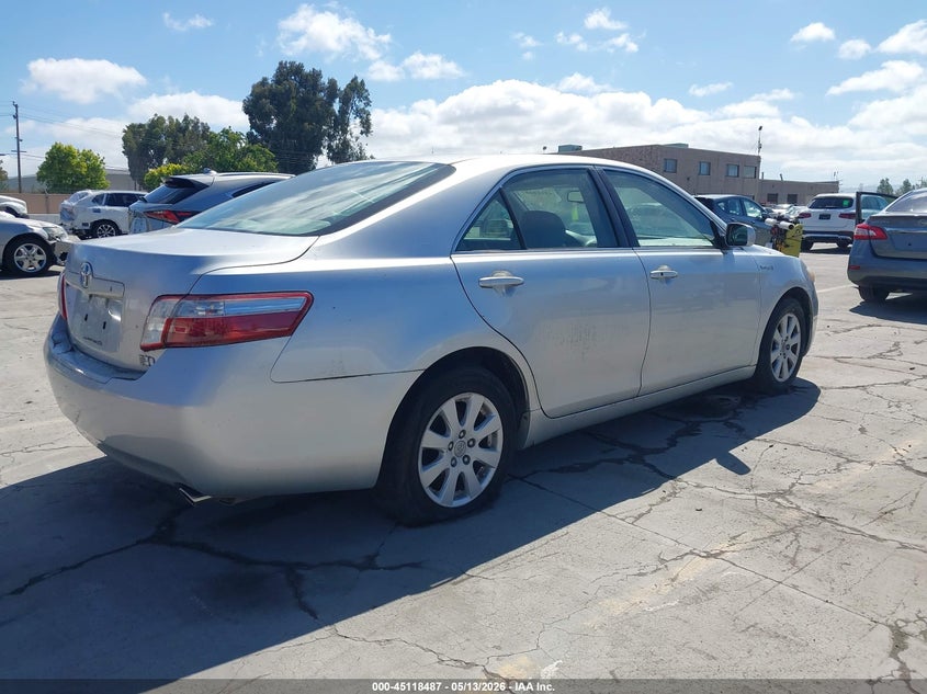 2007 Toyota Camry hybrid VIN JTNBB46K073029490 IAAI salvage auction — NORMAL WEAR, Clear - Dealer Only (California), sold $1,000 on 2026-07-29 (photo 4)