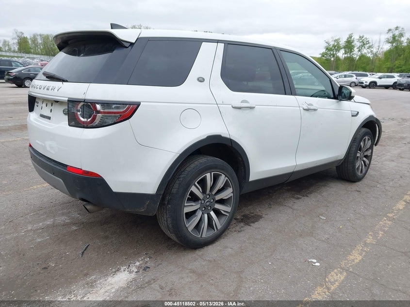 2017 Land rover Discovery sport VIN SALCT2BG9HH659002 IAAI salvage auction — FRONT END, Salvage (Michigan), sold $1,400 on 2026-07-13 (photo 4)