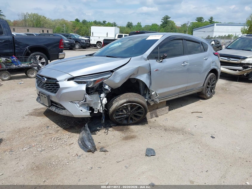 2024 Subaru Impreza VIN JF1GUHHC7R8895166 IAAI salvage auction — SIDE, Salvage (Massachusetts), sold $4,050 on 2026-07-09 (photo 2)