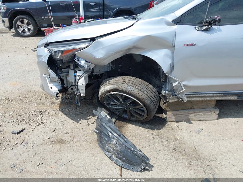 2024 Subaru Impreza VIN JF1GUHHC7R8895166 IAAI salvage auction — SIDE, Salvage (Massachusetts), sold $4,050 on 2026-07-09 (photo 6)