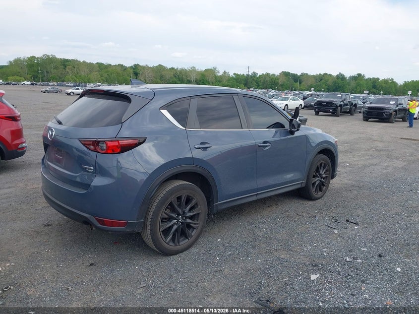 2021 Mazda Cx-5 VIN JM3KFBCY4M0478360 IAAI salvage auction — SIDE, Salvage - 75% Or Less (Maryland), sold $9,100 on 2026-07-09 (photo 4)