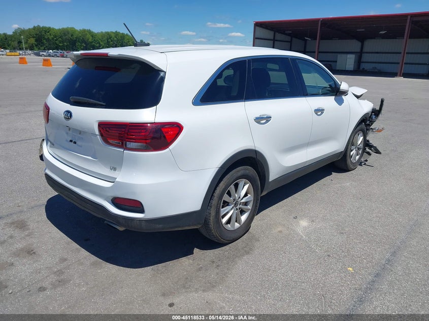 2019 Kia Sorento VIN 5XYPG4A59KG494948 IAAI salvage auction — FRONT END, Salvage (Indiana), sold $2,650 on 2026-07-09 (photo 4)