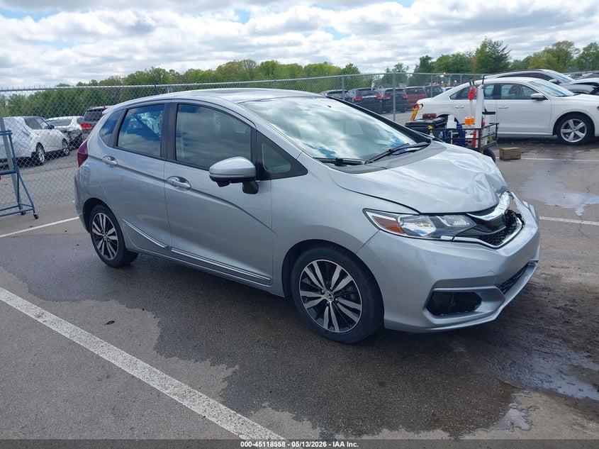2020 Honda Fit VIN 3HGGK5H85LM719036 IAAI salvage auction — LEFT FRONT, Salvage (Indiana), sold $2,600 on 2026-07-09 (photo 1)