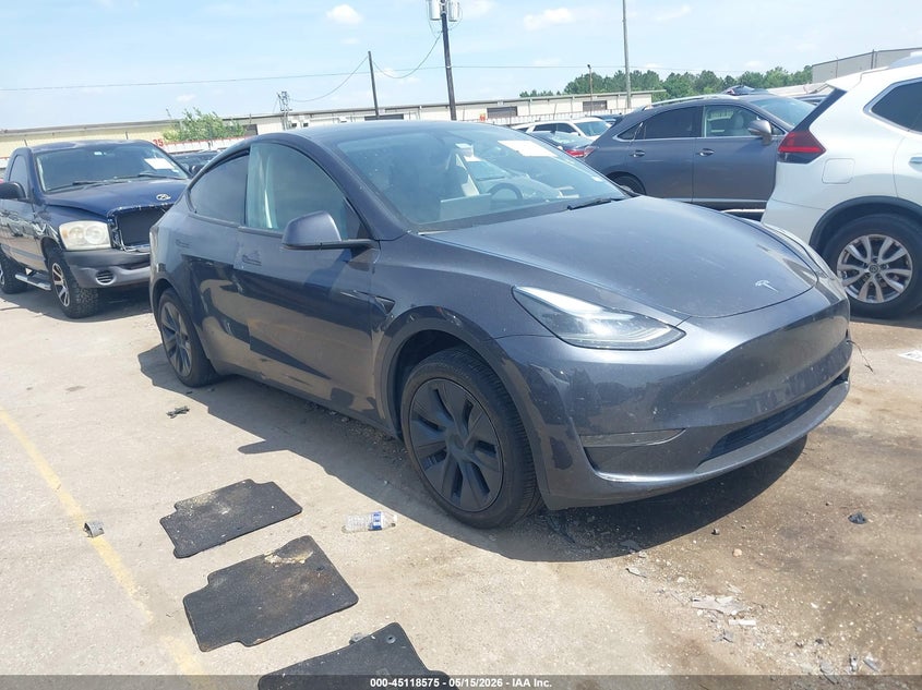 2025 Tesla Model y VIN 7SAYGDED5SA347359 IAAI salvage auction — REAR END, Original (Texas), sold $12,750 on 2026-07-30 (photo 1)