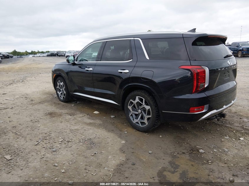 2021 Hyundai Palisade VIN KM8R7DHE5MU280034 IAAI salvage auction — FRONT END, Salvage (West Virginia), sold $9,950 on 2026-07-08 (photo 3)