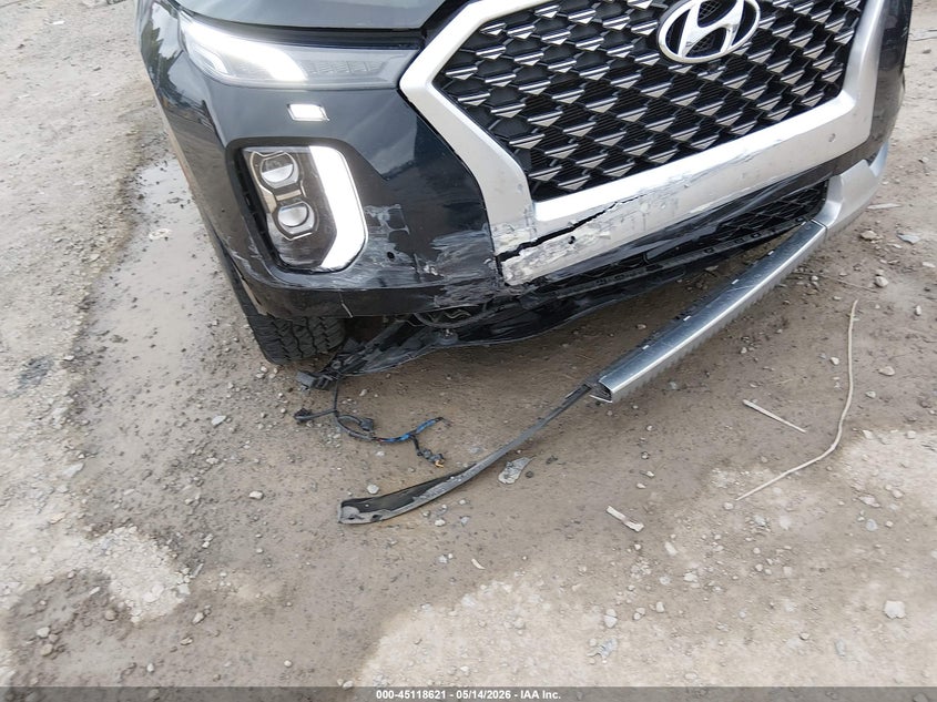 2021 Hyundai Palisade VIN KM8R7DHE5MU280034 IAAI salvage auction — FRONT END, Salvage (West Virginia), sold $9,950 on 2026-07-08 (photo 6)
