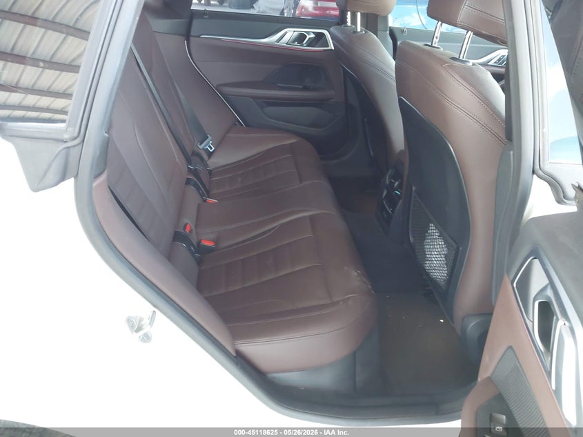 2023 BMW I4 VIN WBY73AW00PFR02804 IAAI salvage auction — SIDE, Salvage (California), sold $17,275 on 2026-07-07 (photo 8)