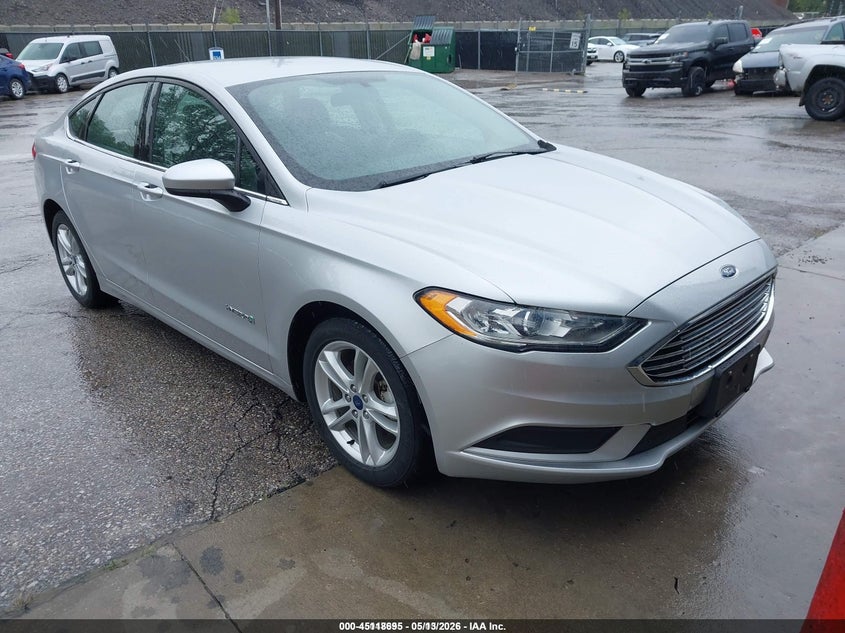 2018 Ford Fusion VIN 3FA6P0UU4JR100919 IAAI salvage auction — FRONT & REAR, SF97 (Kansas), sold $12,200 on 2026-07-09 (photo 1)