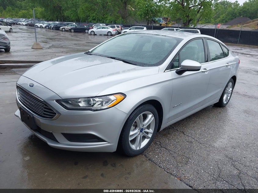 2018 Ford Fusion VIN 3FA6P0UU4JR100919 IAAI salvage auction — FRONT & REAR, SF97 (Kansas), sold $12,200 on 2026-07-09 (photo 2)