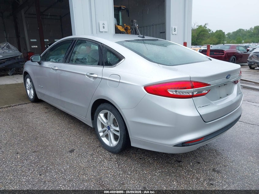 2018 Ford Fusion VIN 3FA6P0UU4JR100919 IAAI salvage auction — FRONT & REAR, SF97 (Kansas), sold $12,200 on 2026-07-09 (photo 3)