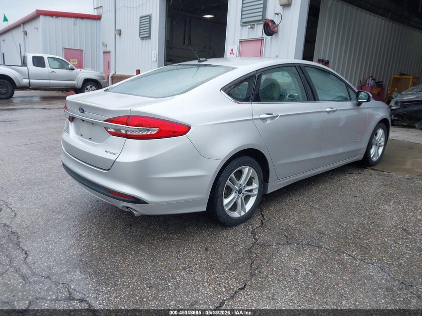 2018 Ford Fusion VIN 3FA6P0UU4JR100919 IAAI salvage auction — FRONT & REAR, SF97 (Kansas), sold $12,200 on 2026-07-09 (photo 4)