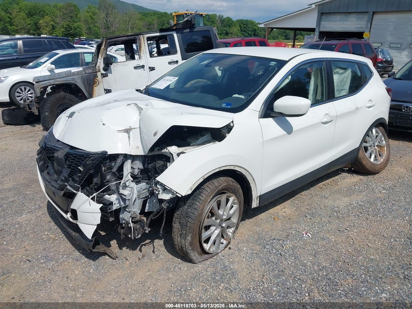 2021 Nissan Rogue VIN JN1BJ1AW8MW421467 IAAI salvage auction — FRONT END, Salvage (Virginia), sold $1,600 on 2026-07-07 (photo 2)
