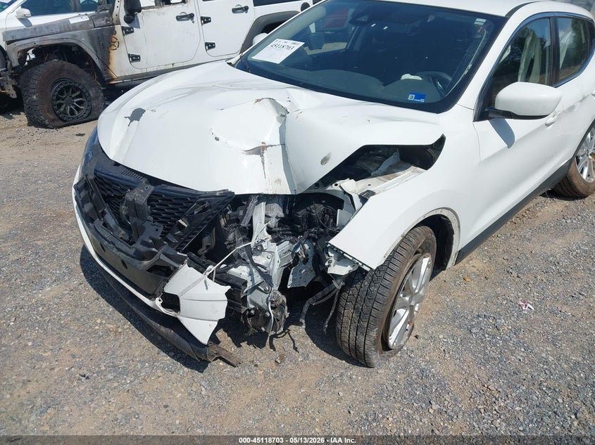 2021 Nissan Rogue VIN JN1BJ1AW8MW421467 IAAI salvage auction — FRONT END, Salvage (Virginia), sold $1,600 on 2026-07-07 (photo 6)