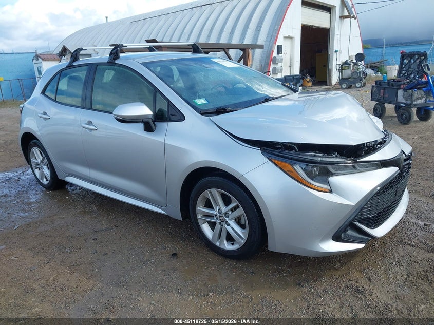 2021 Toyota Corolla VIN JTND4MBE2M3109596 IAAI salvage auction — LEFT FRONT, Salvage (Illinois), sold $5,200 on 2026-07-08 (photo 1)