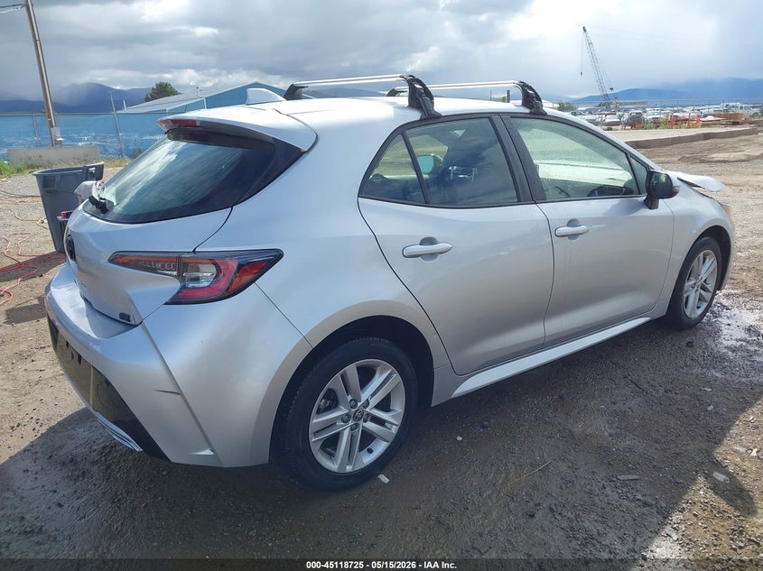 2021 Toyota Corolla VIN JTND4MBE2M3109596 IAAI salvage auction — LEFT FRONT, Salvage (Illinois), sold $5,200 on 2026-07-08 (photo 4)