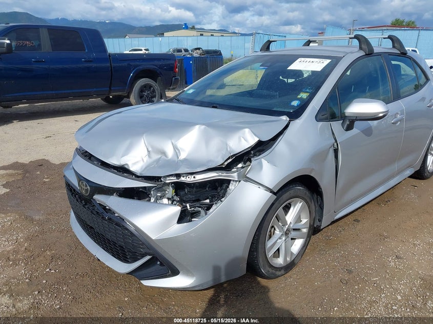 2021 Toyota Corolla VIN JTND4MBE2M3109596 IAAI salvage auction — LEFT FRONT, Salvage (Illinois), sold $5,200 on 2026-07-08 (photo 6)