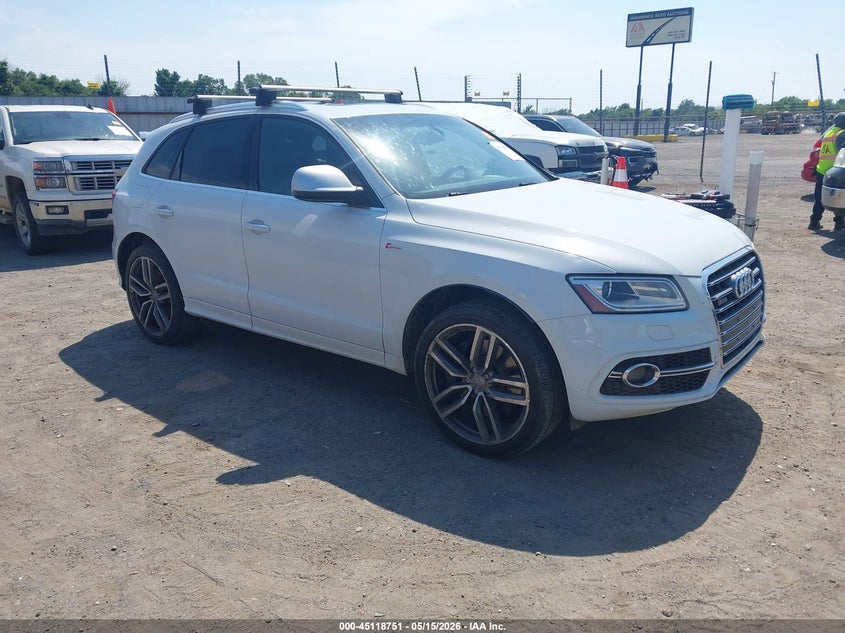 2015 Audi Sq5 VIN WA1CGAFP1FA036764 IAAI salvage auction — ROOF, Salvage (Arkansas), sold $6,300 on 2026-07-29 (photo 1)