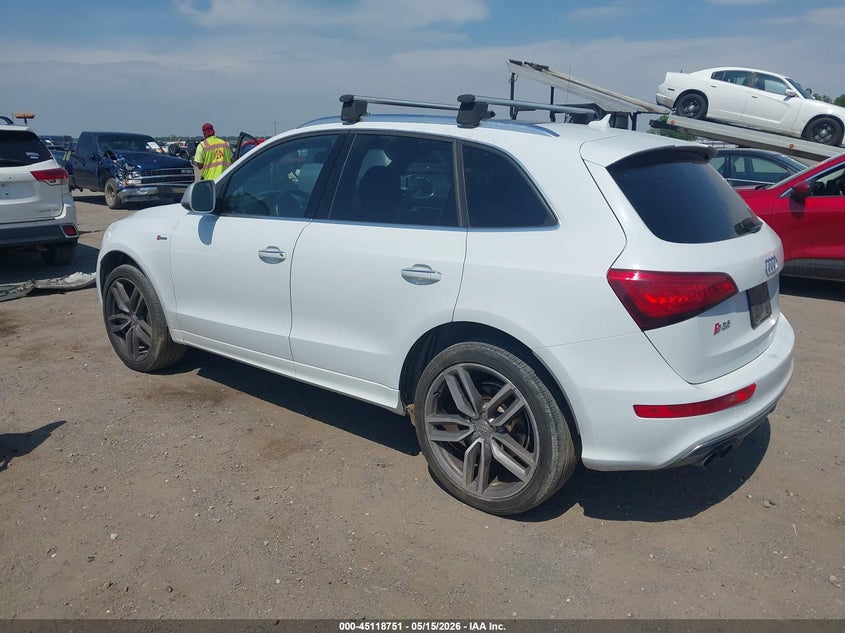 2015 Audi Sq5 VIN WA1CGAFP1FA036764 IAAI salvage auction — ROOF, Salvage (Arkansas), sold $6,300 on 2026-07-29 (photo 3)