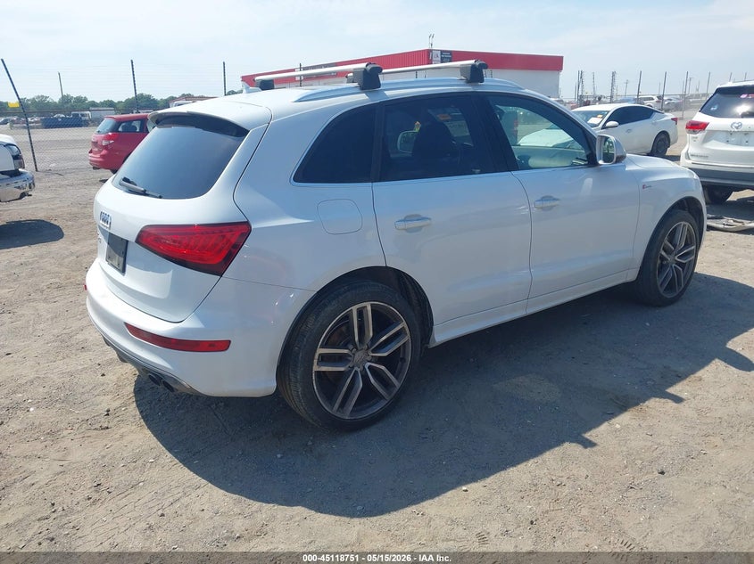 2015 Audi Sq5 VIN WA1CGAFP1FA036764 IAAI salvage auction — ROOF, Salvage (Arkansas), sold $6,300 on 2026-07-29 (photo 4)