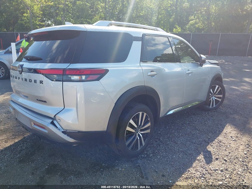 2025 Nissan Pathfinder VIN 5N1DR3DG1SC244284 IAAI salvage auction — FRONT END, Salvage (South Carolina), sold $11,875 on 2026-07-29 (photo 4)