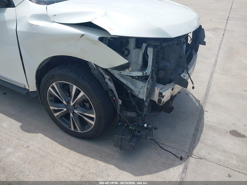 2020 Nissan Pathfinder VIN 5N1DR2DN4LC645418 IAAI salvage auction — FRONT END, Salvage (Texas), sold $2,000 on 2026-07-10 (photo 6)