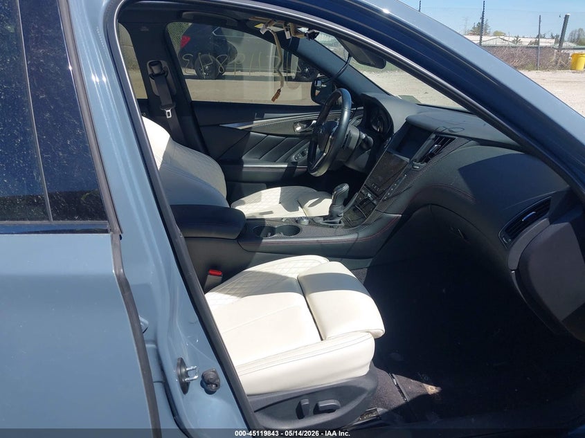 2021 Infiniti Q50 VIN JN1FV7DR4MM880117 IAAI salvage auction — ROOF, Salvage (Wisconsin), sold $11,900 on 2026-07-14 (photo 5)