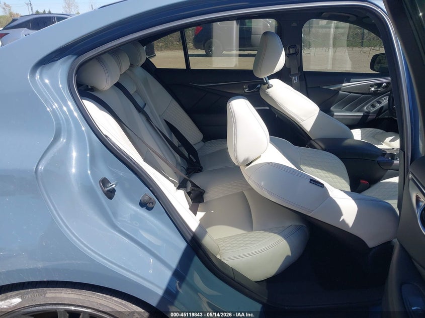 2021 Infiniti Q50 VIN JN1FV7DR4MM880117 IAAI salvage auction — ROOF, Salvage (Wisconsin), sold $11,900 on 2026-07-14 (photo 8)