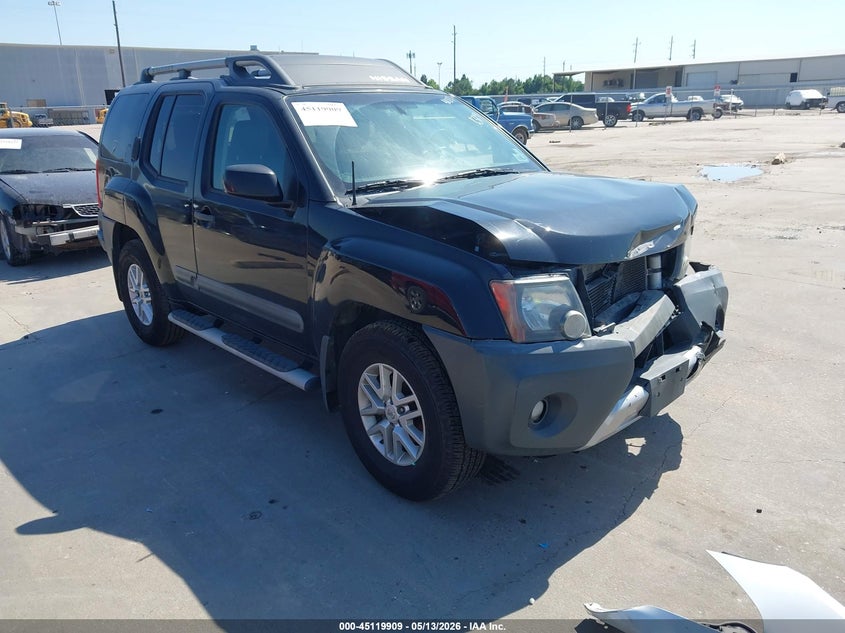 2014 Nissan Xterra VIN 5N1AN0NU7EN809356 IAAI salvage auction — FRONT END, Salvage (Texas), sold $1,500 on 2026-07-09 (photo 1)