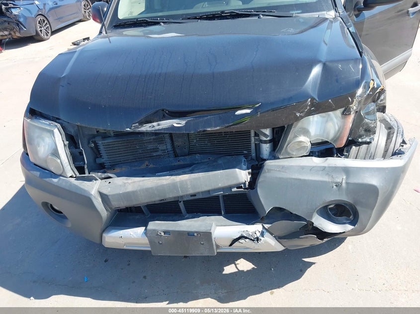 2014 Nissan Xterra VIN 5N1AN0NU7EN809356 IAAI salvage auction — FRONT END, Salvage (Texas), sold $1,500 on 2026-07-09 (photo 6)