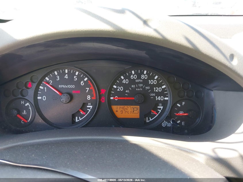 2014 Nissan Xterra VIN 5N1AN0NU7EN809356 IAAI salvage auction — FRONT END, Salvage (Texas), sold $1,500 on 2026-07-09 (photo 7)